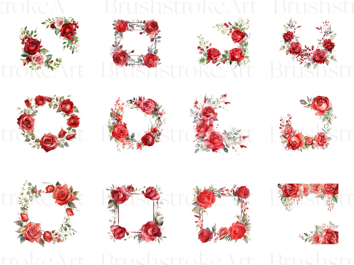 Red Rose Svg