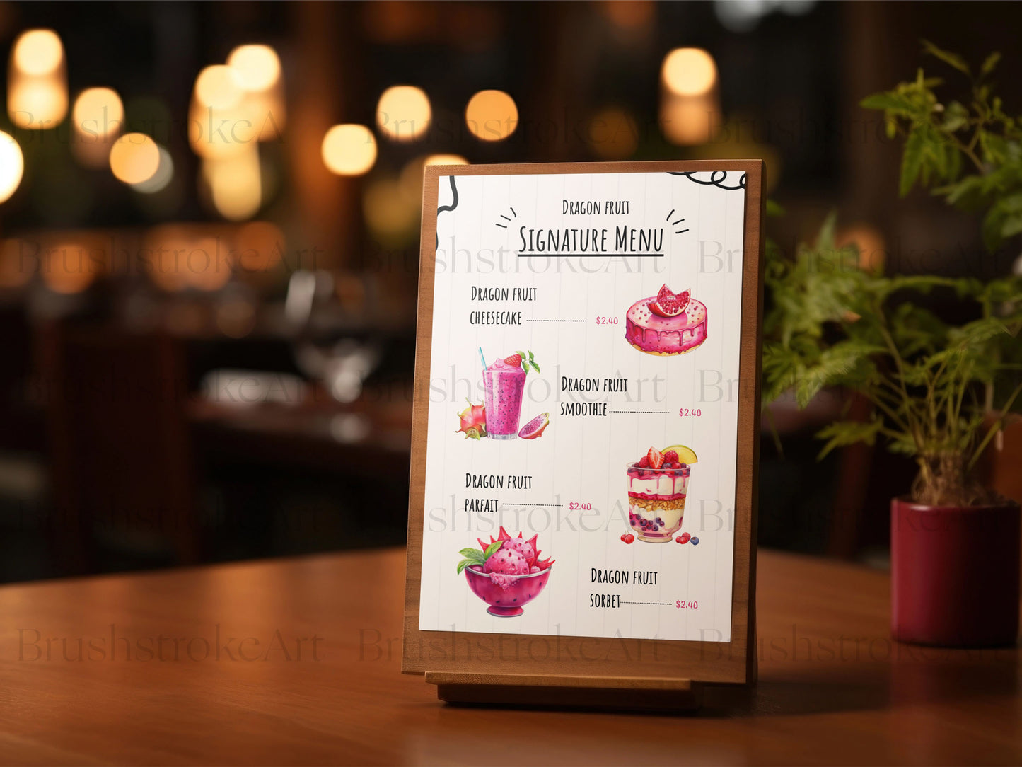 Restaurant Menu