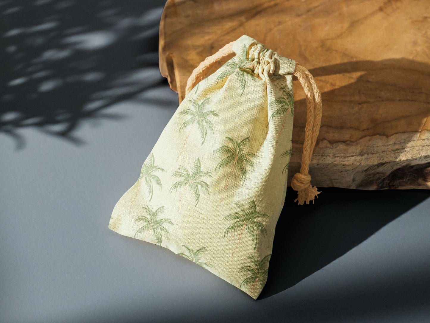 Retro style palm tree patterns