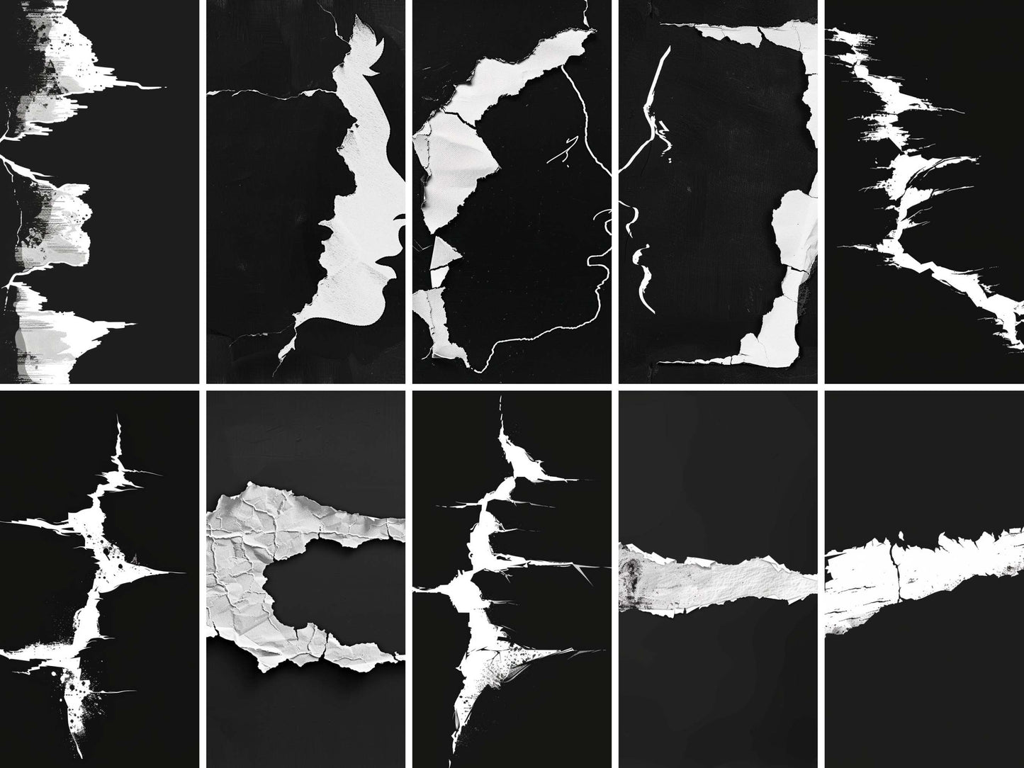 Ripped paper