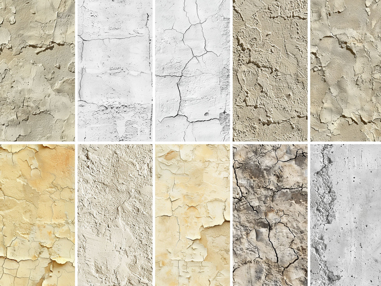 Rough and worn surface