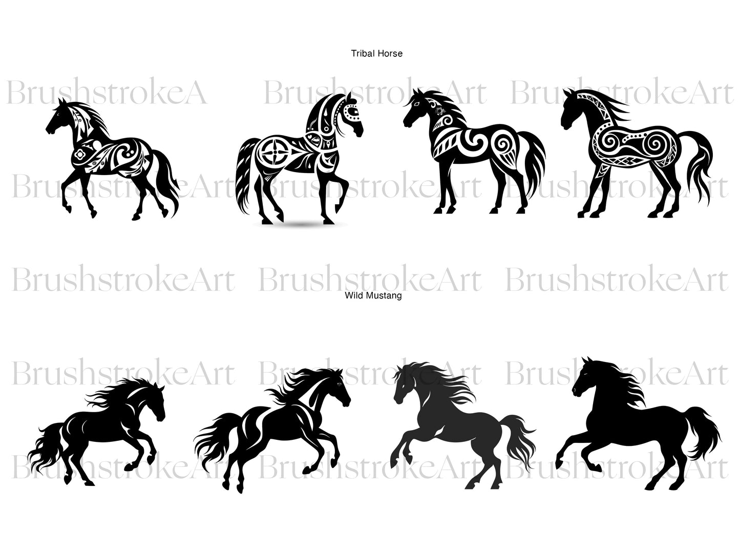 Horse Silhouette Clipart, Rodeo, Horse PNG, Running Horse