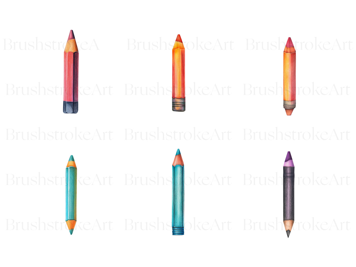 Color Pencil Clipart, Art Supplies, Colored Pencil PNG
