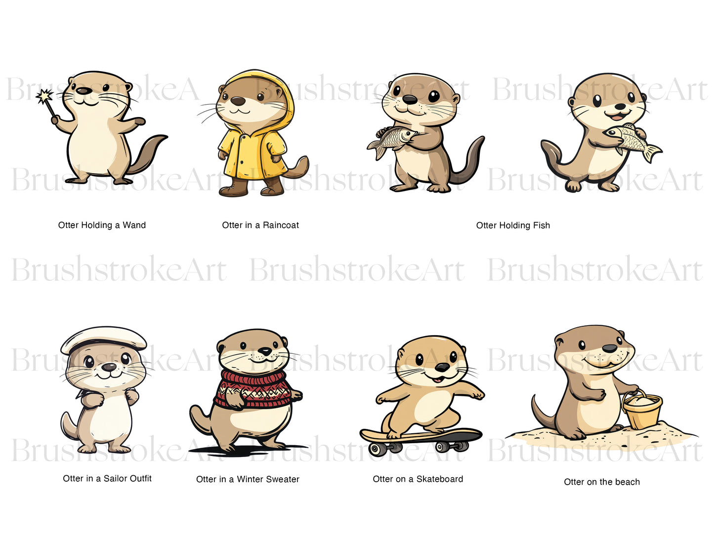 Sea Otter Clipart