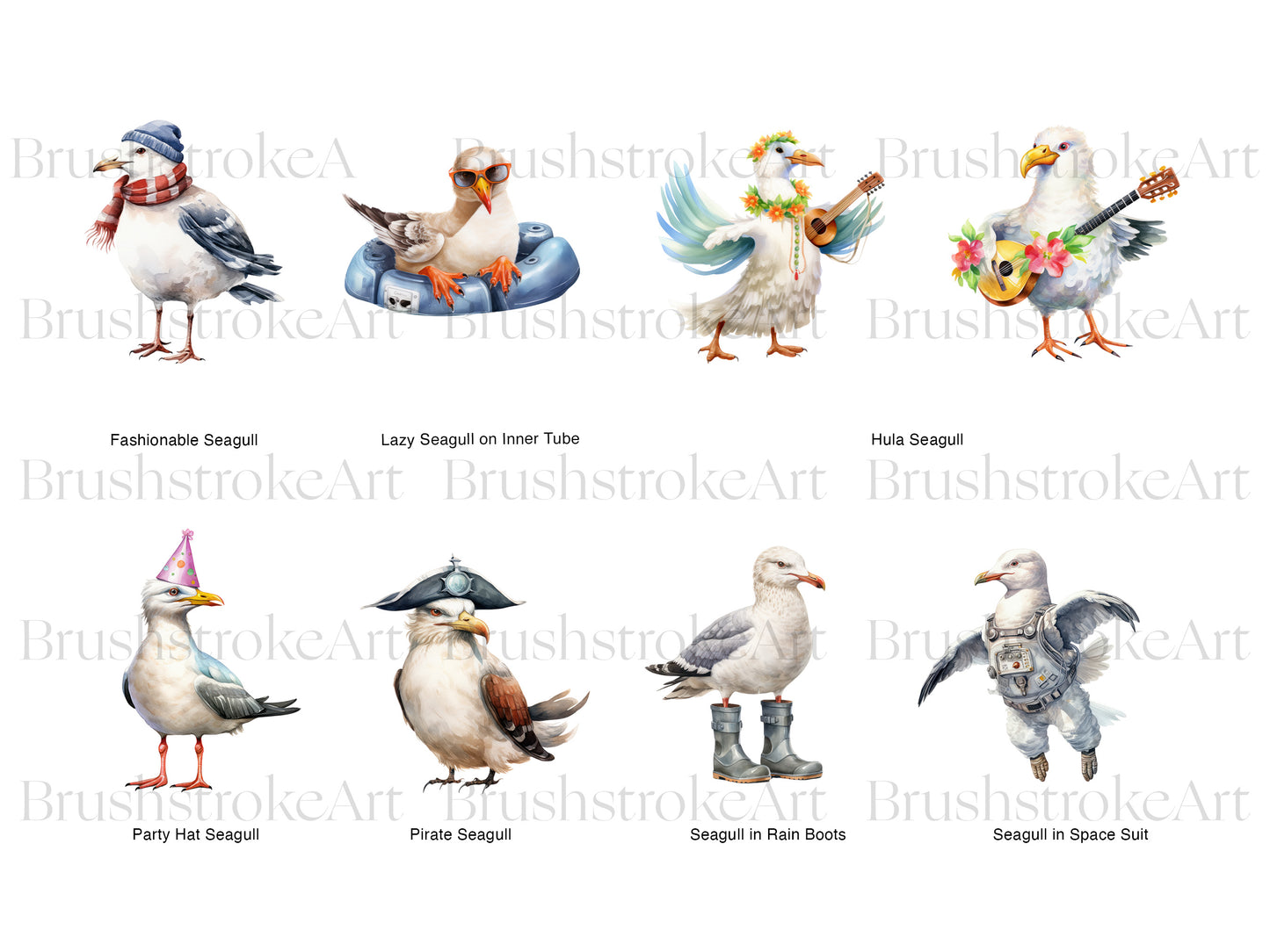 Seaside Seagulls