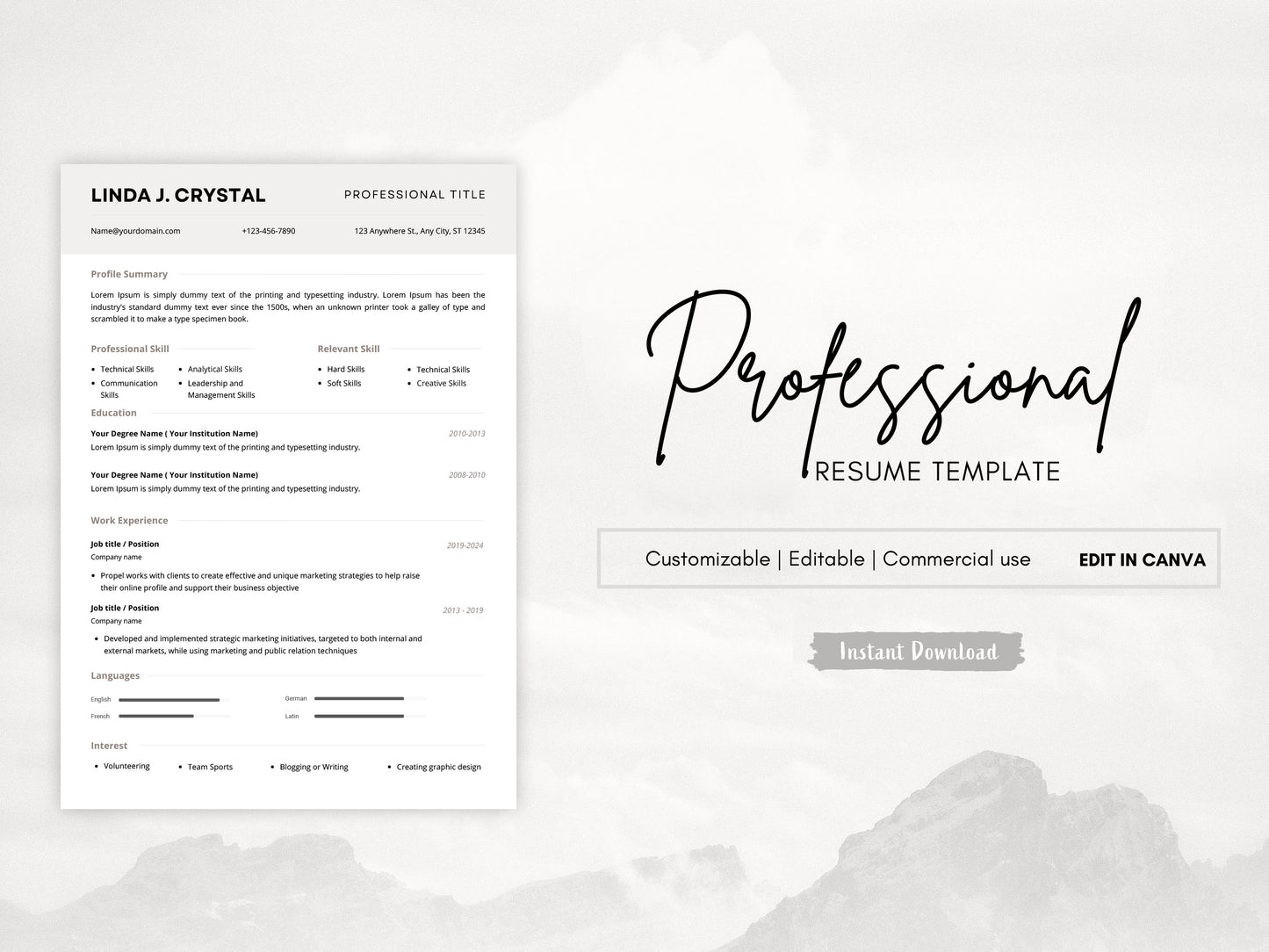 Simple Resume