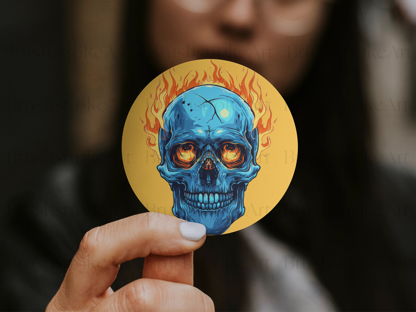 Skull on Fire