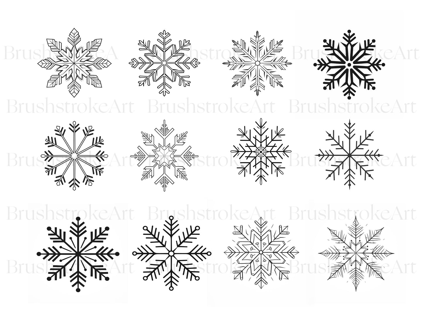 Snowflake Outline