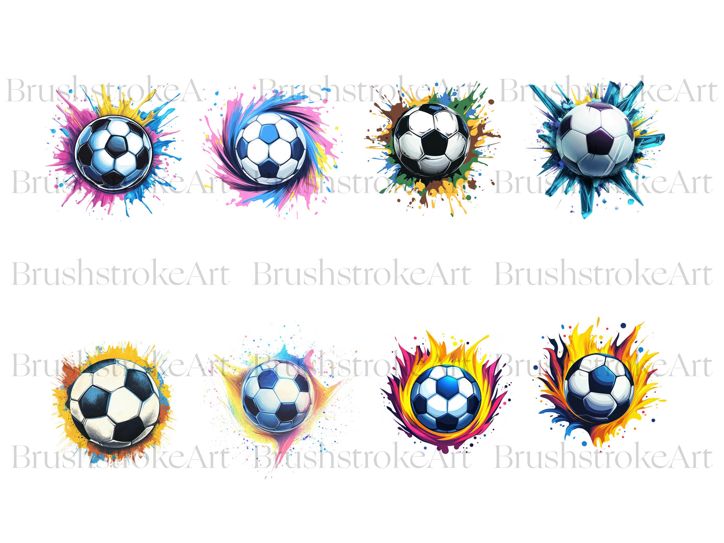 Soccer Watercolor