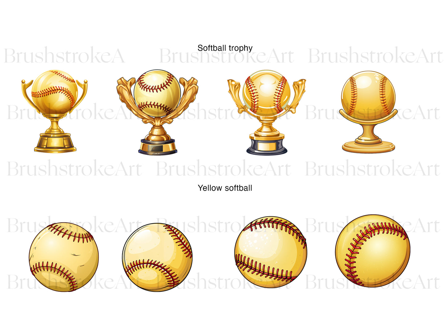 Softball Ball PNG