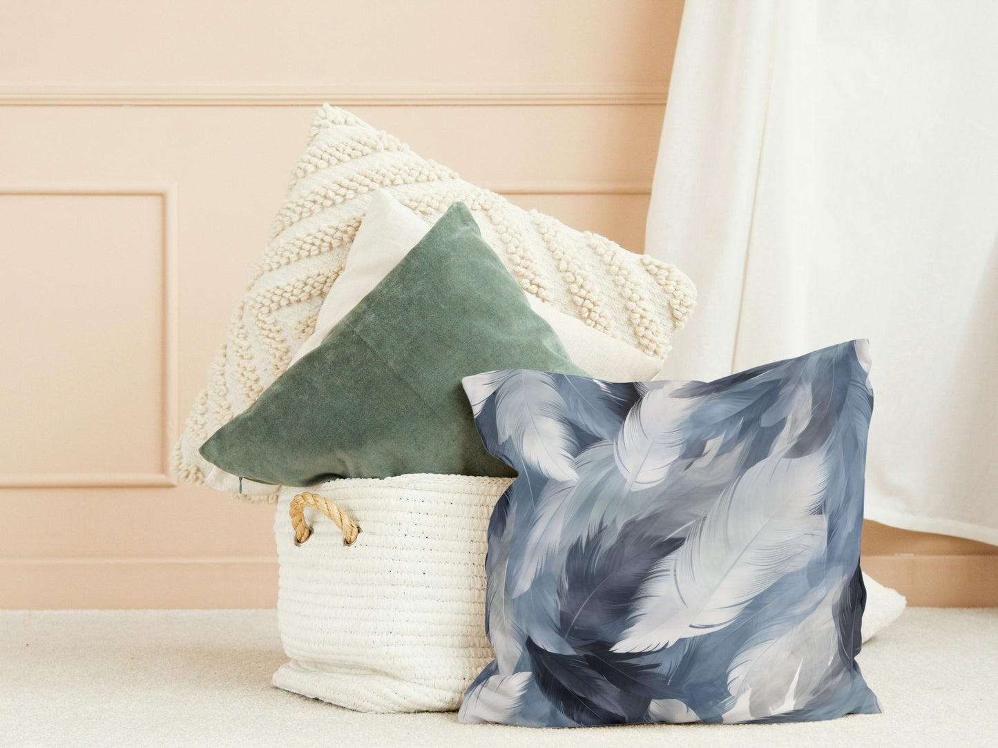 Soft grey palette pattern