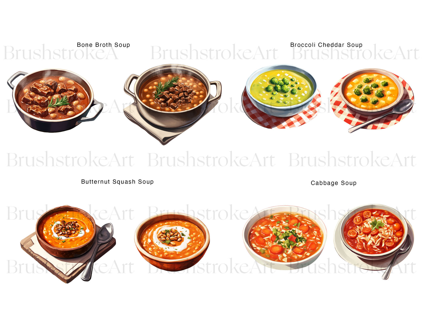 Soup Bowl Clipart