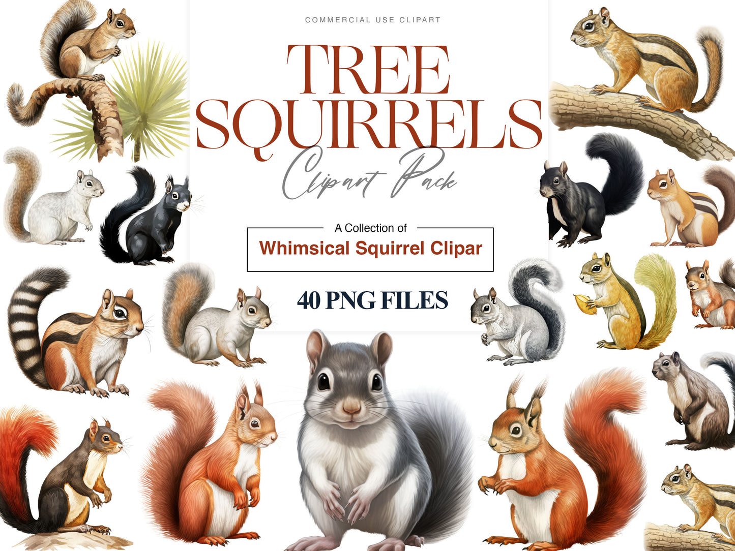 Squirrel Clipart