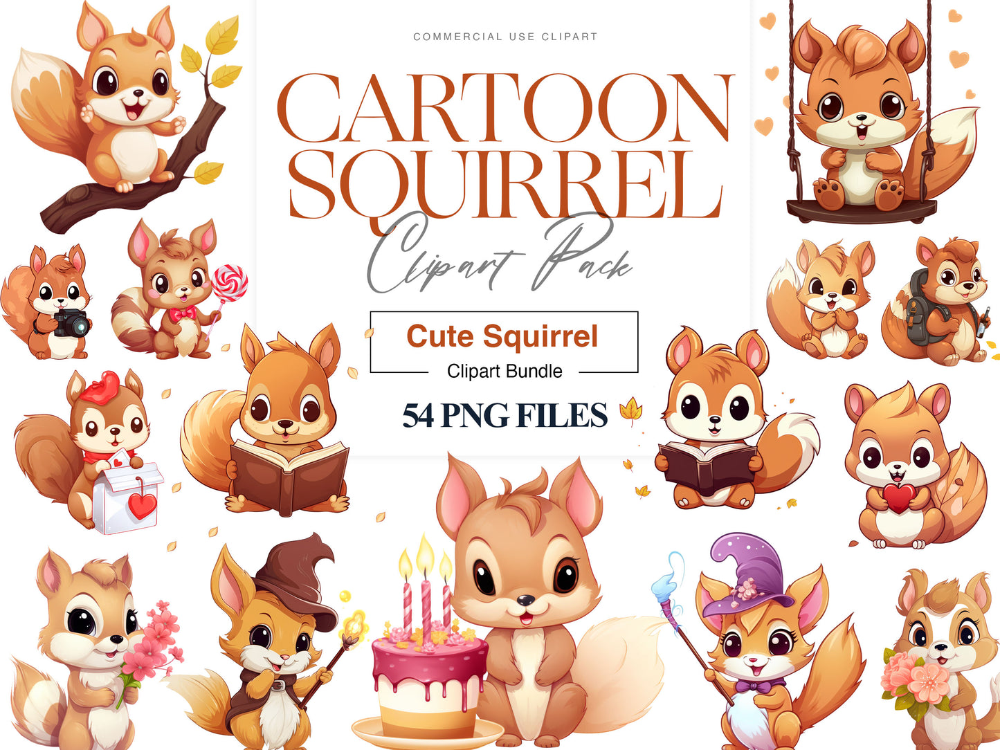 Squirrel Clipart