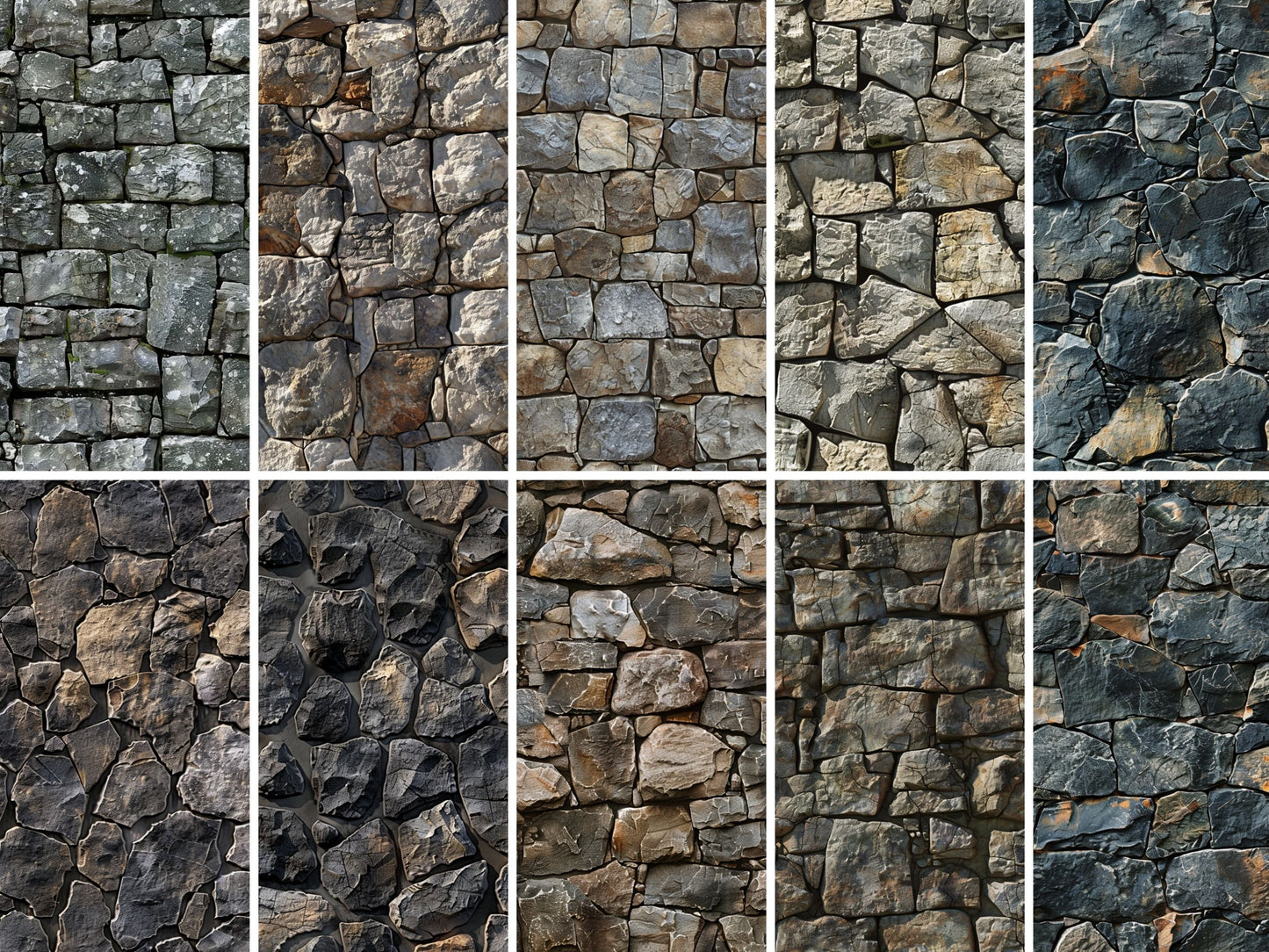 Stone wall texture