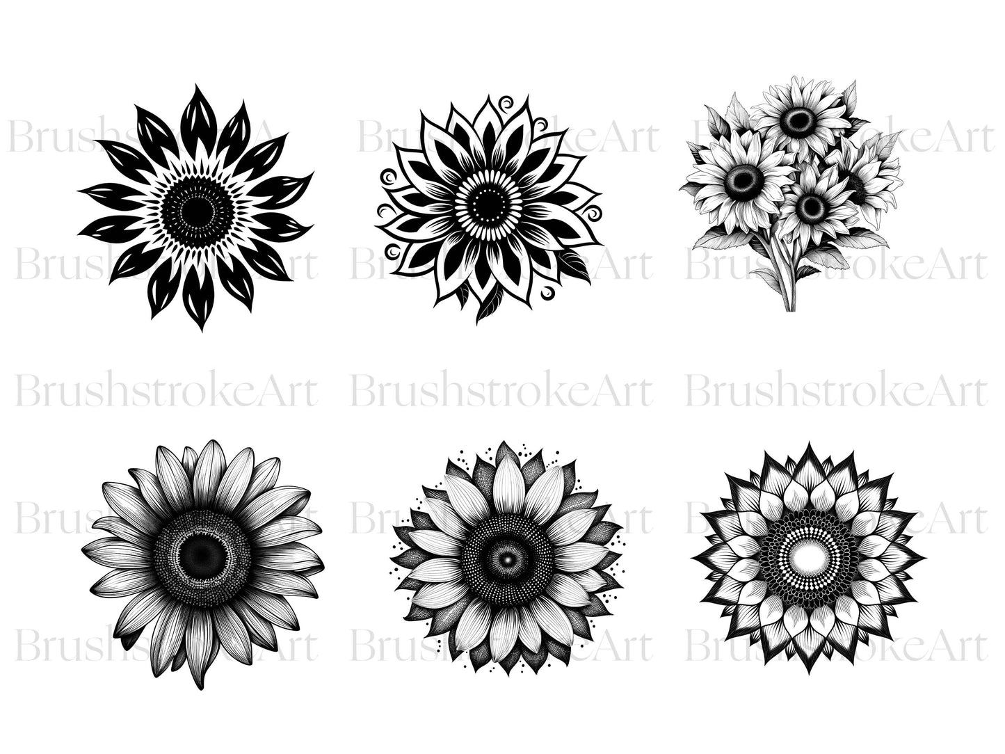 Sunflower Silhouette