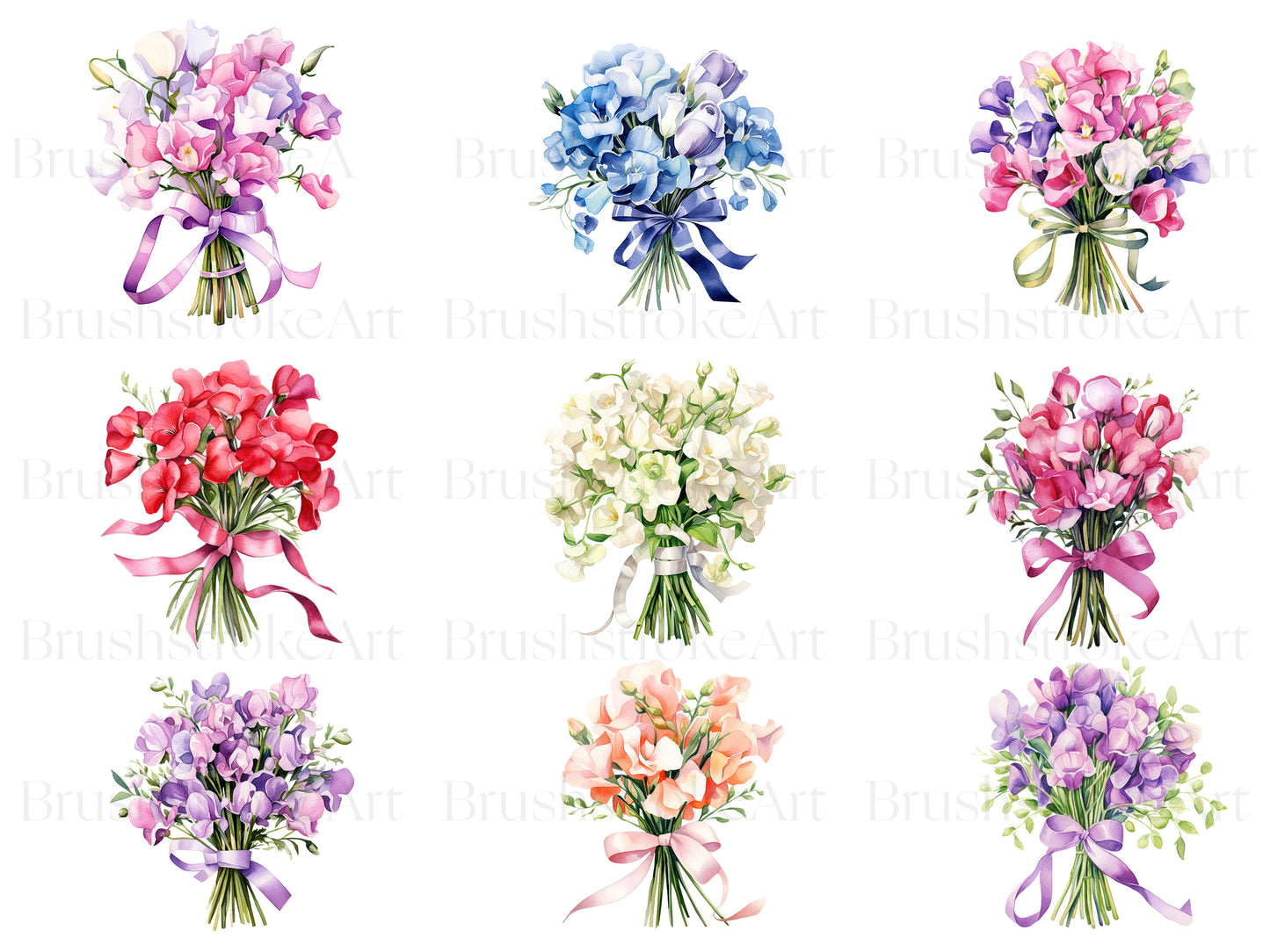 Sweet pea clip art