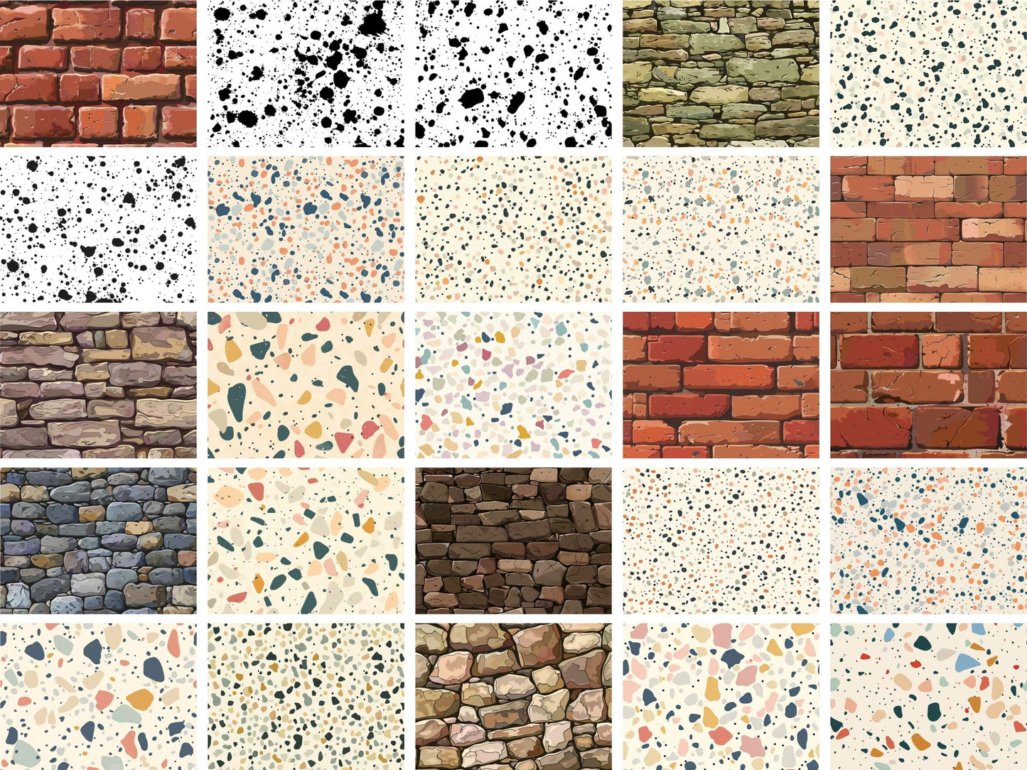 Terrazzo pattern