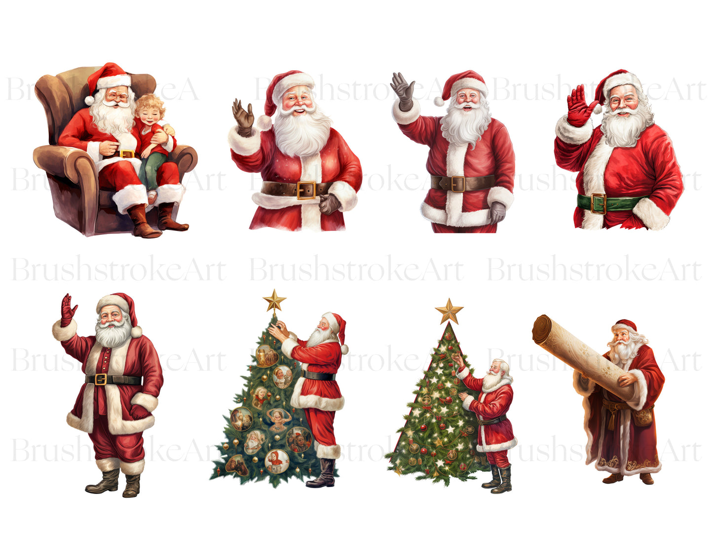 Vintage Santa