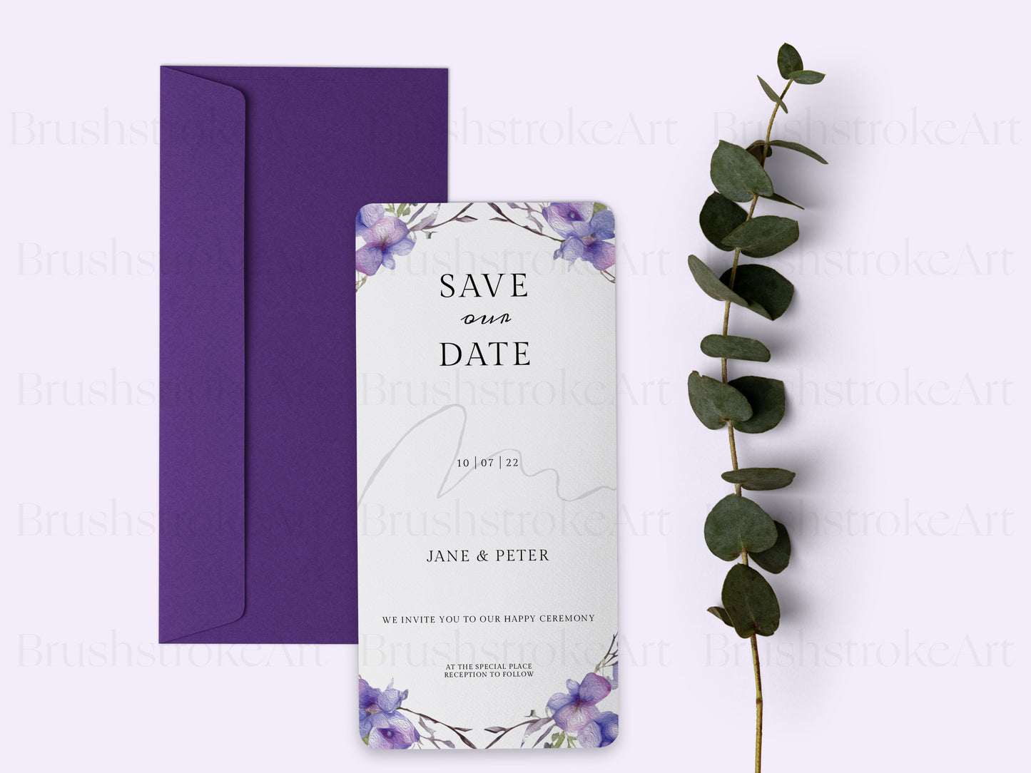 Violet wedding