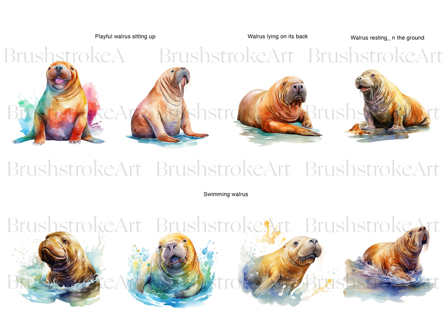Walrus Print