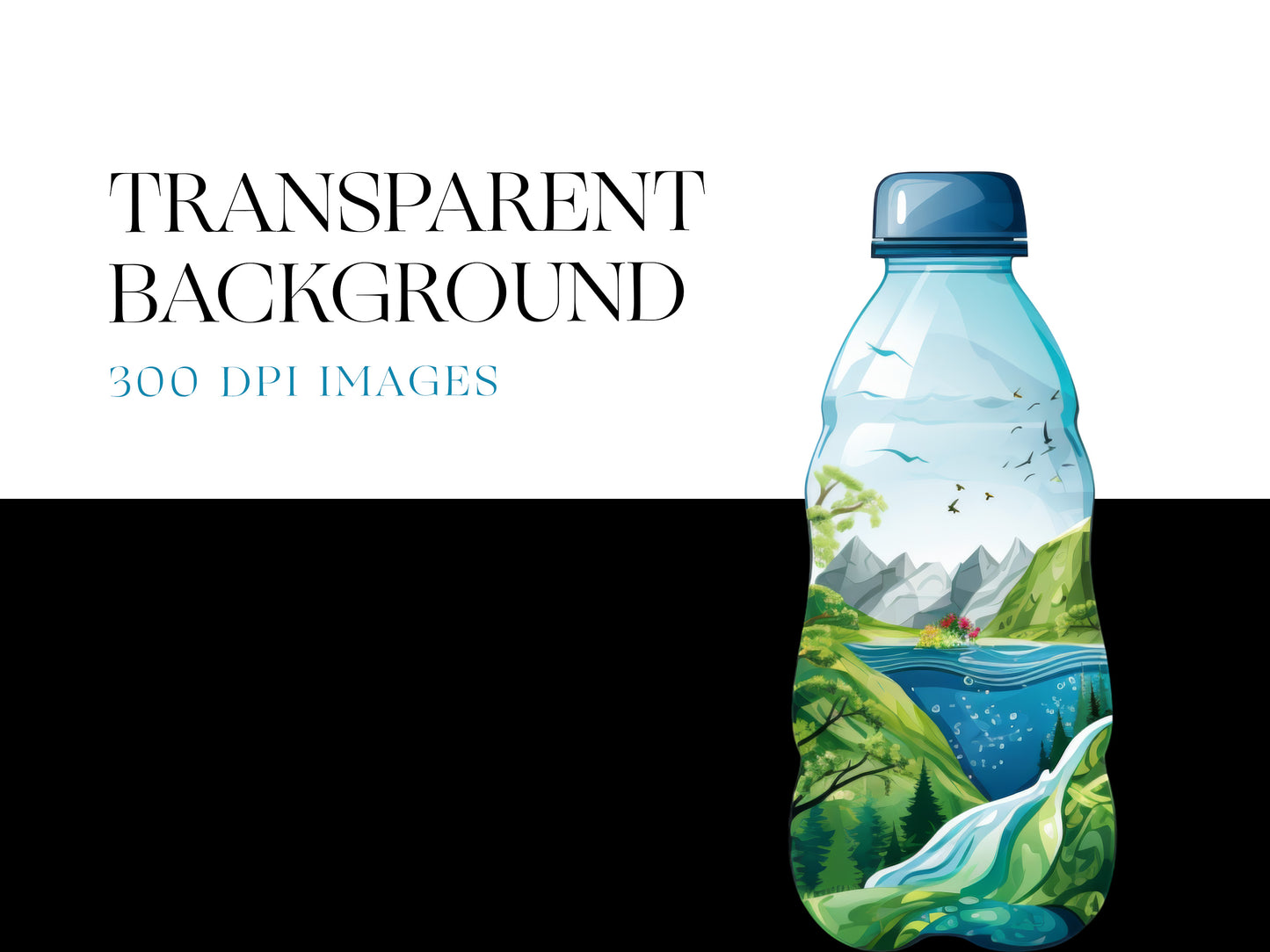 Water Bottle PNG