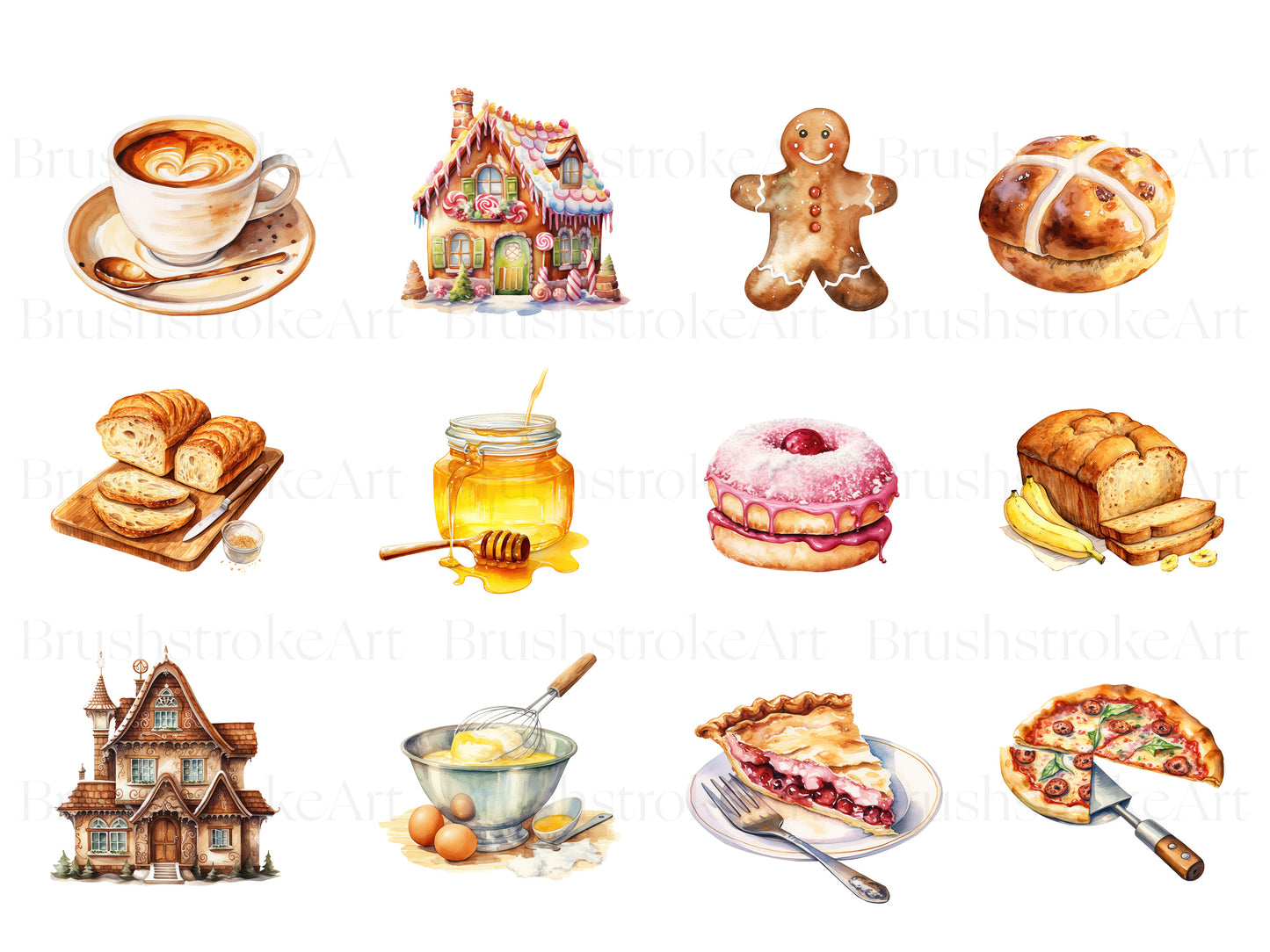 Watercolor Baking