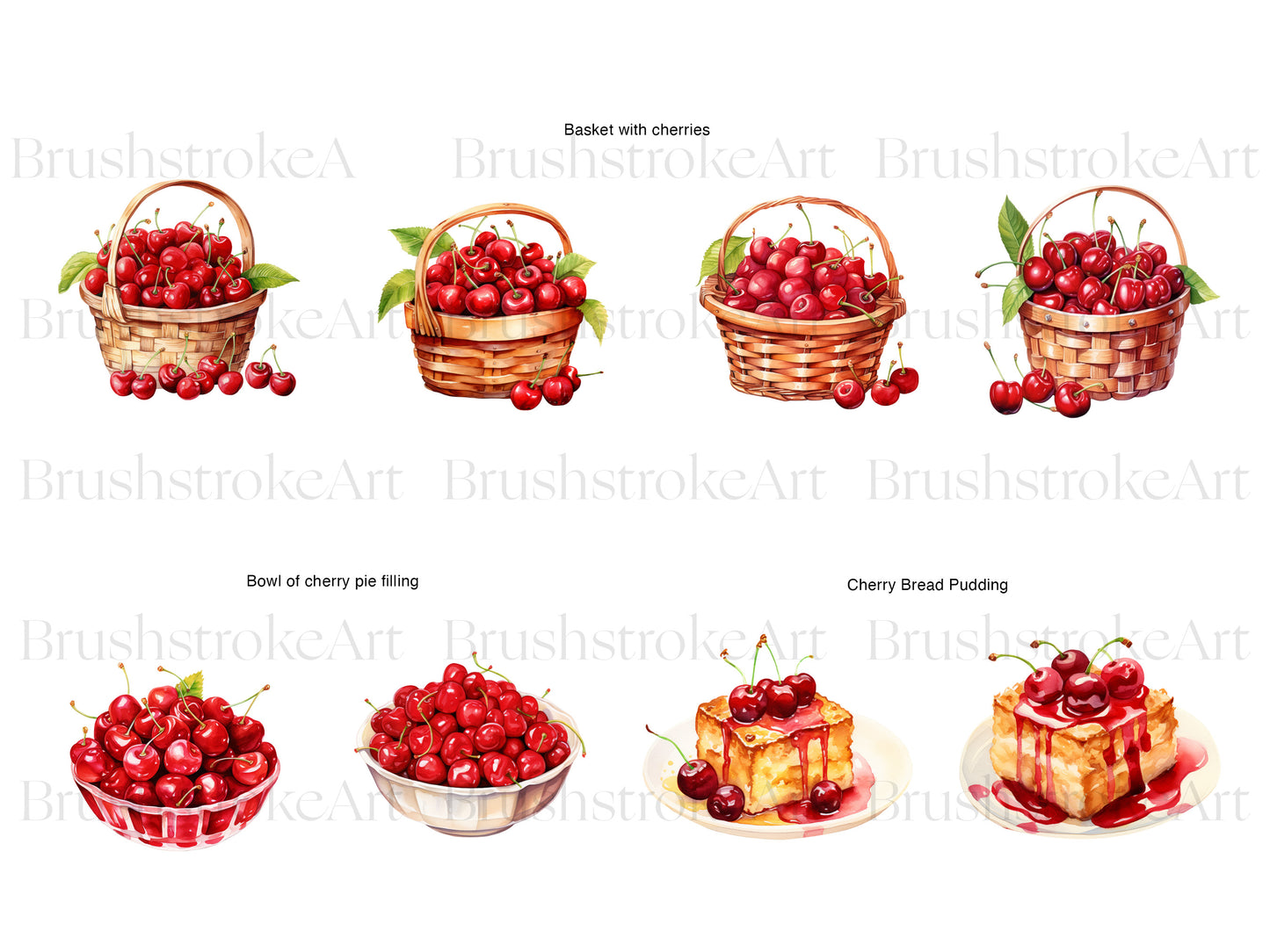 Watercolor Cherry