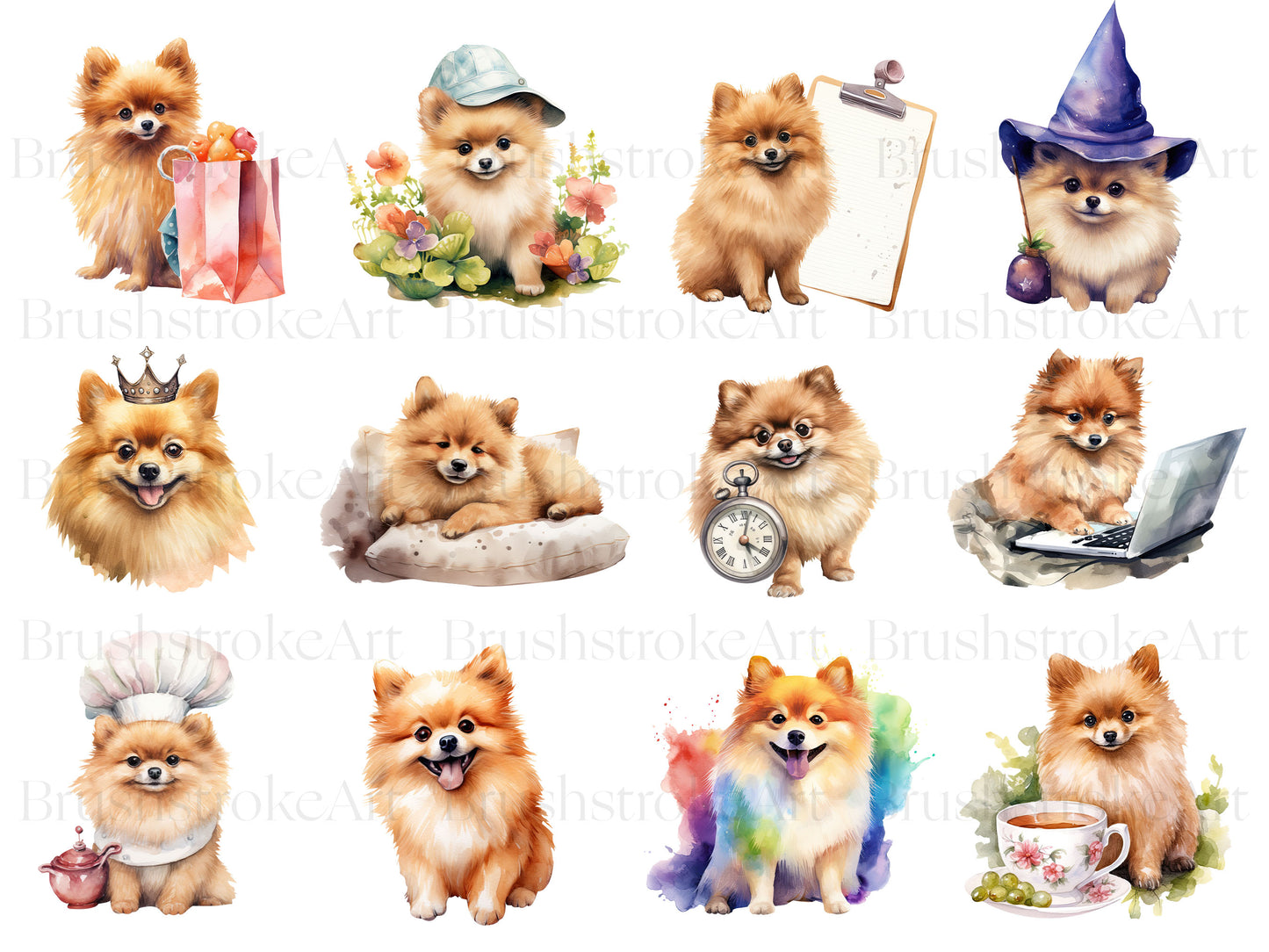 Watercolor Dog
