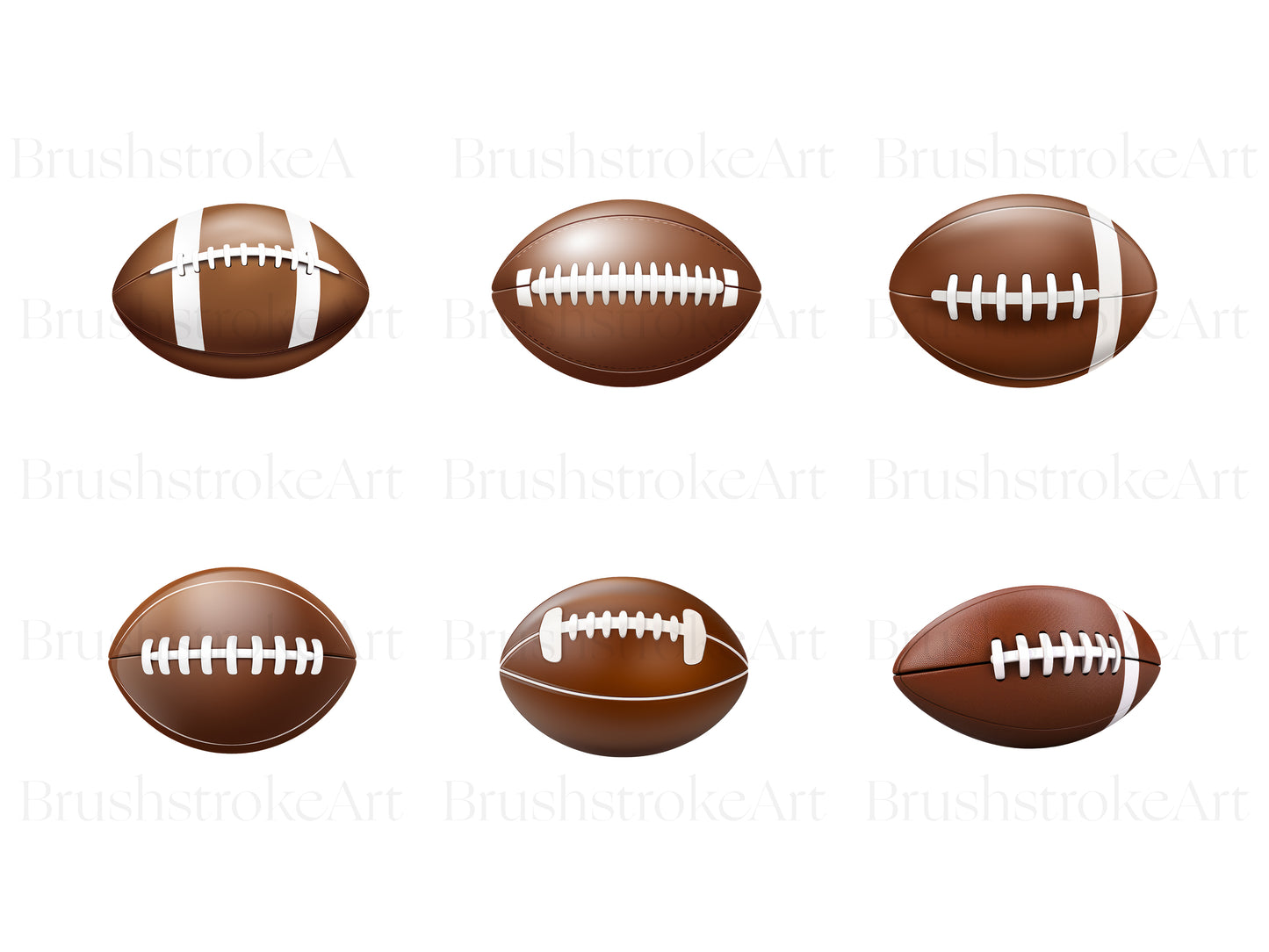 Watercolor Football