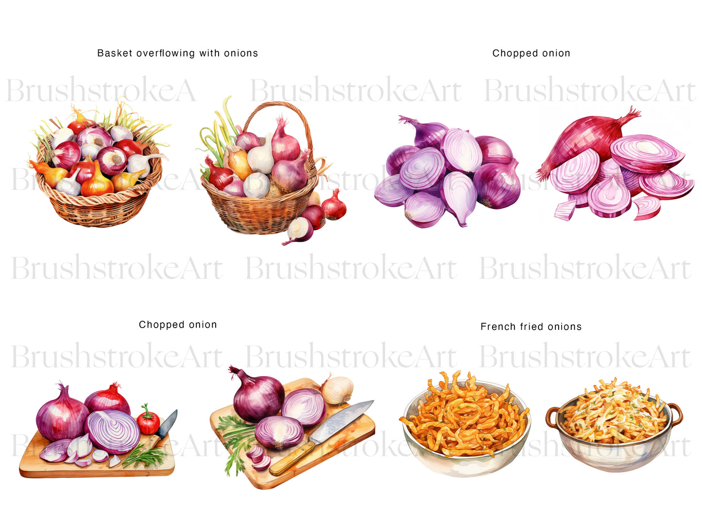Watercolor Onion