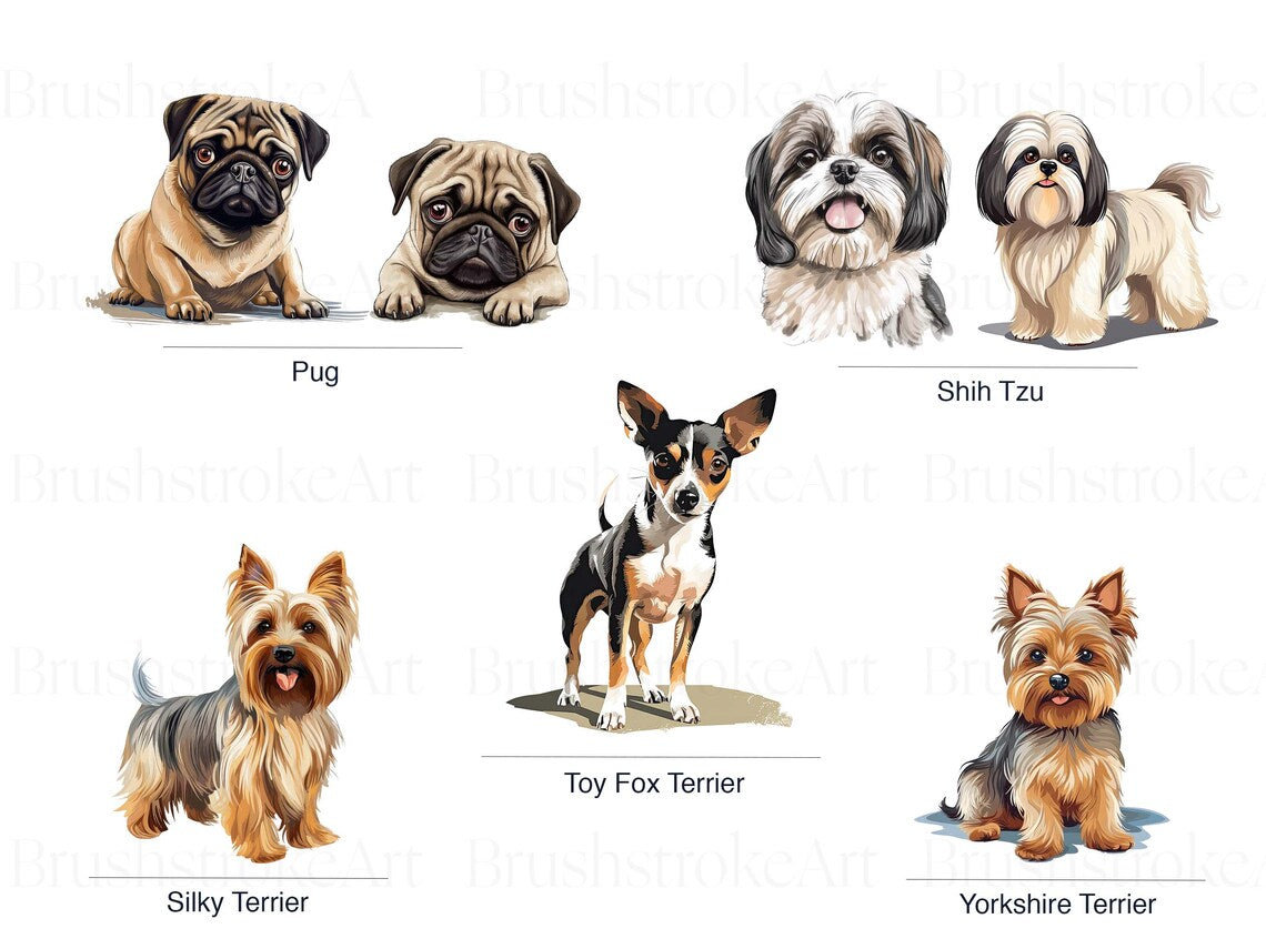 Watercolour Dogs