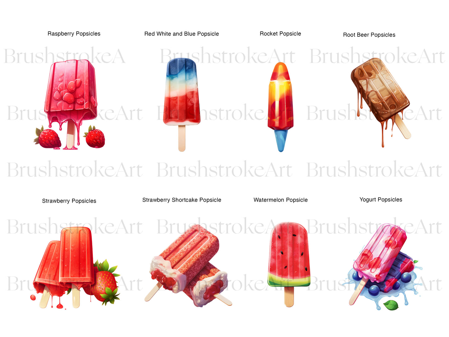 Watermelon Popsicle