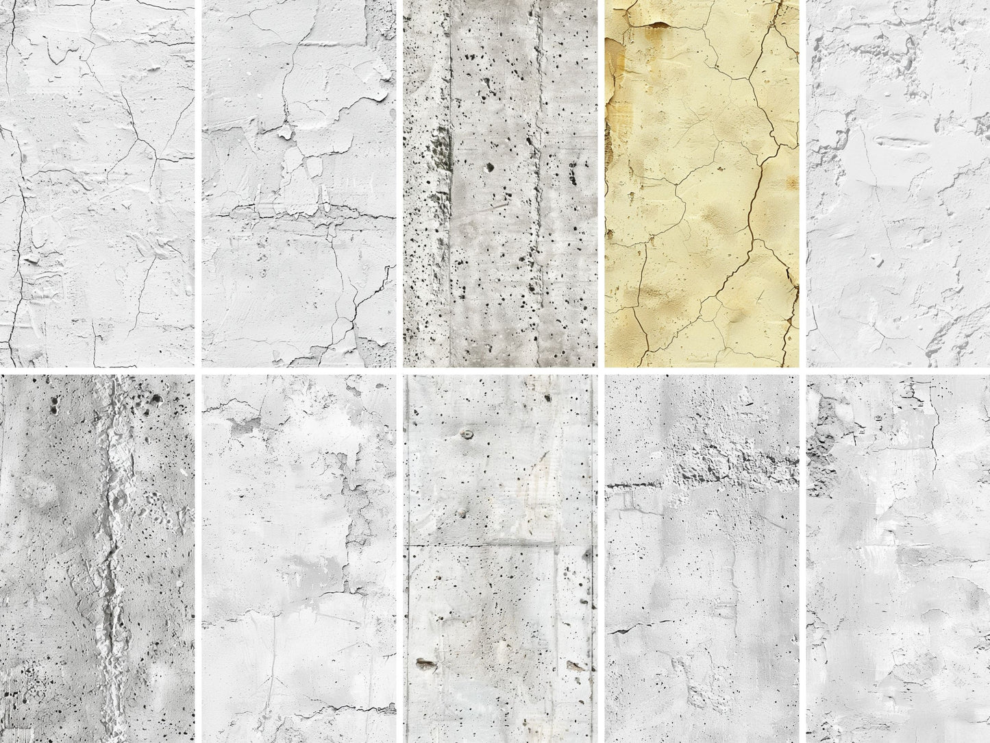 Weathered concrete surface