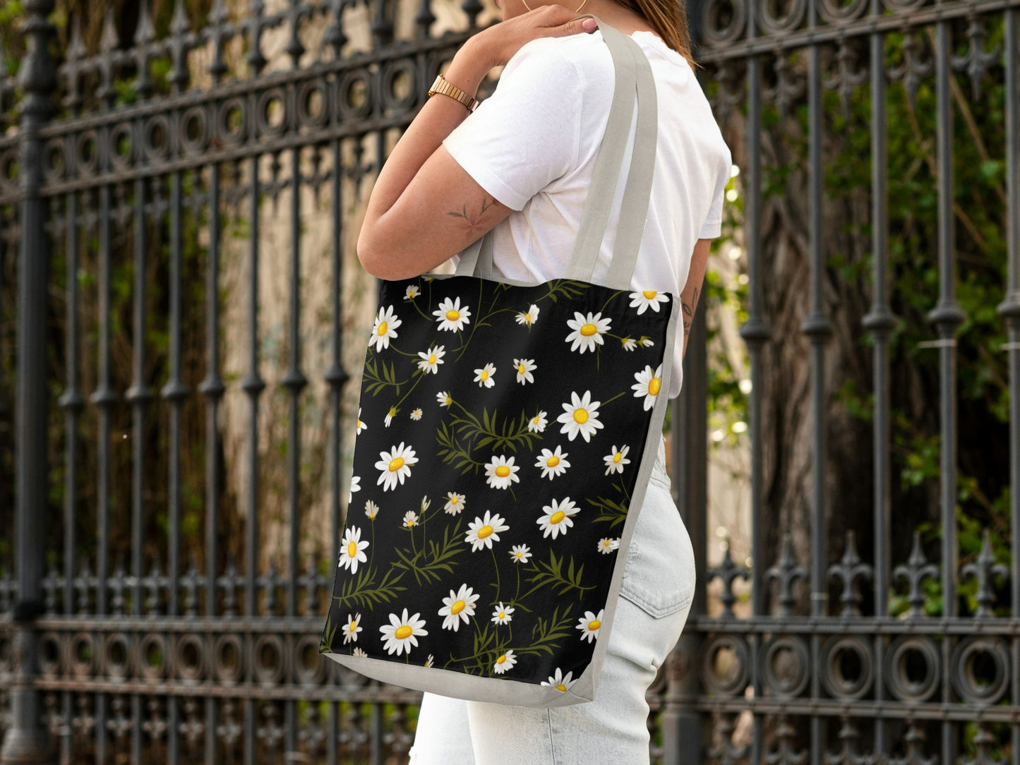 White daisies pattern