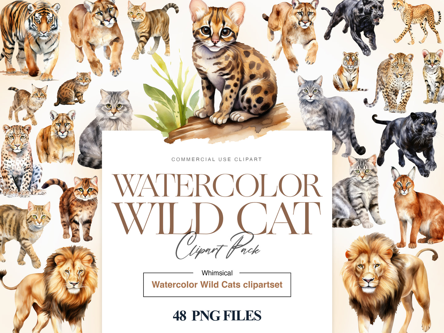 Wild Cat Clipart