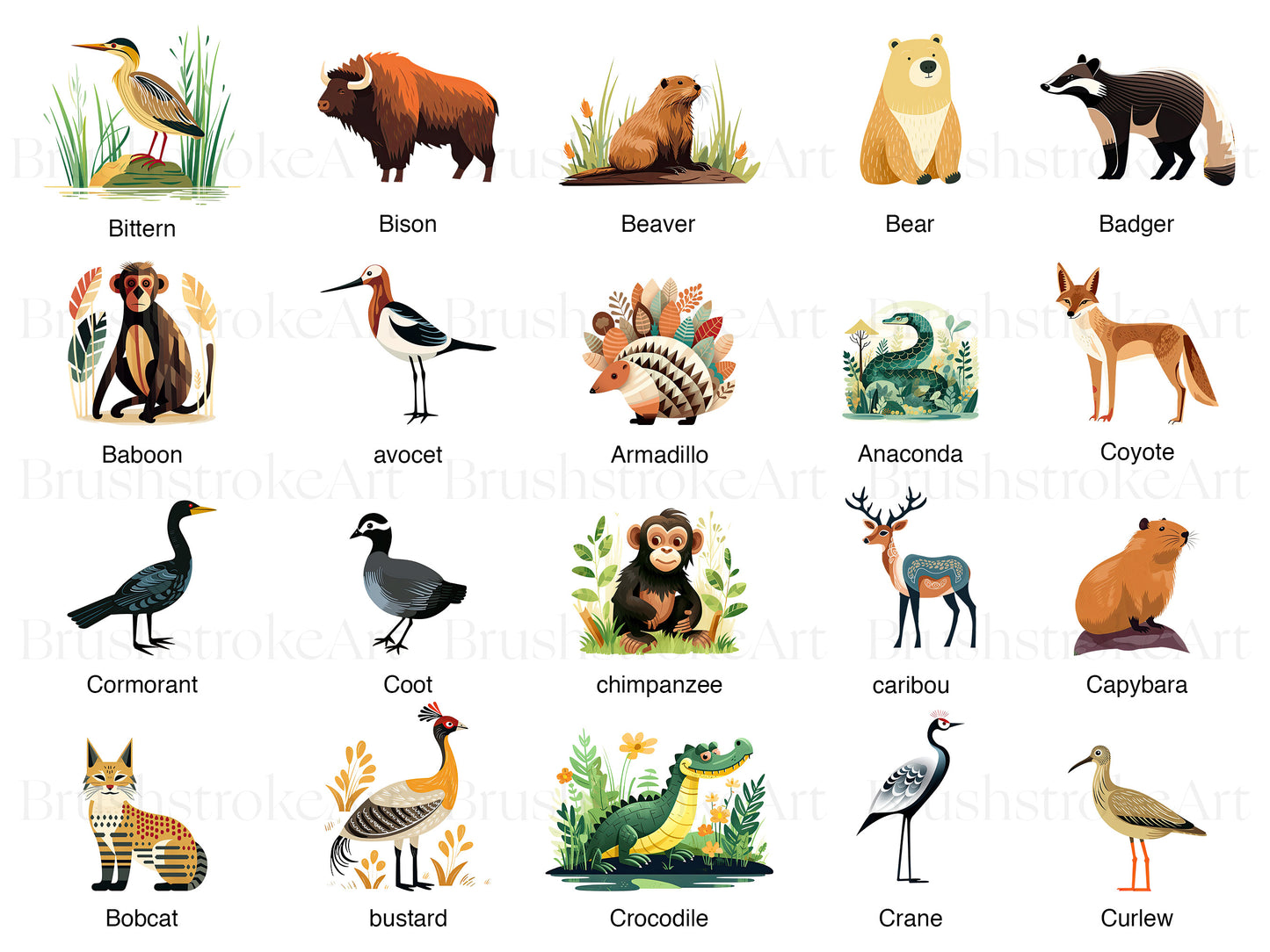 Woodland clipart