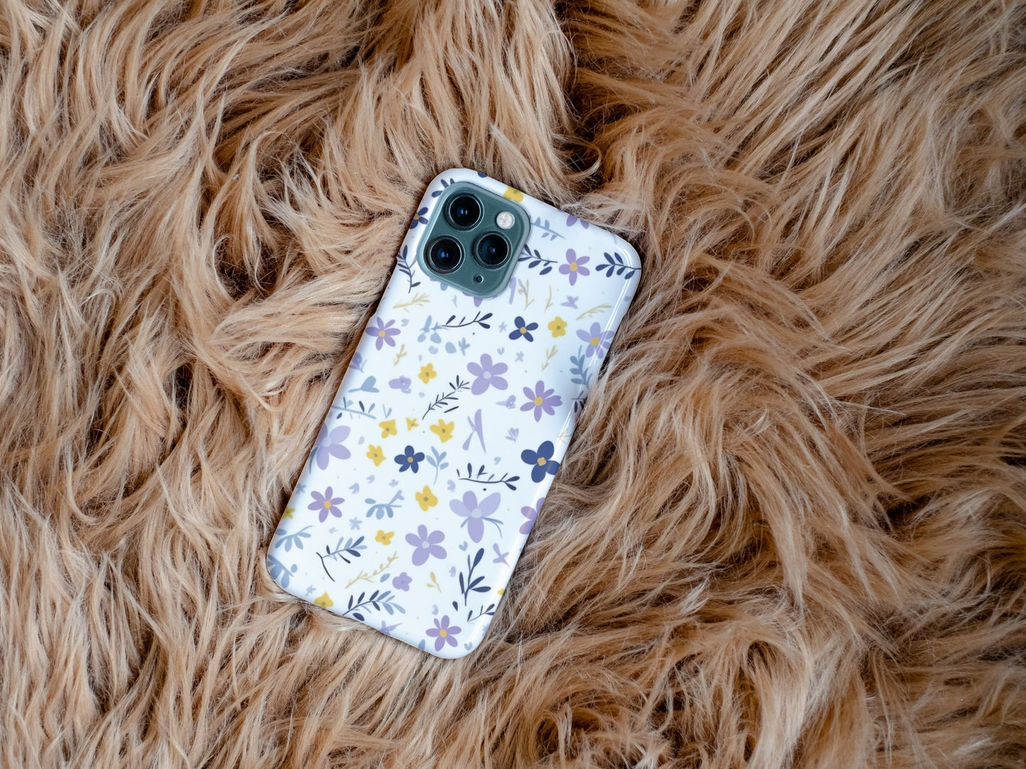 Yellow flower accents
