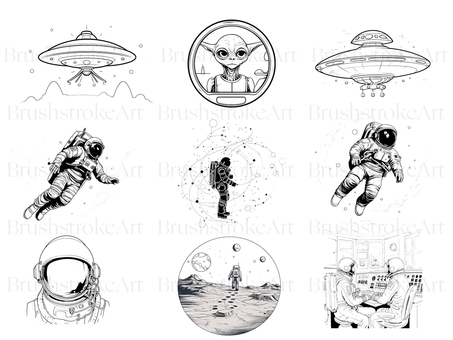 alien clipart