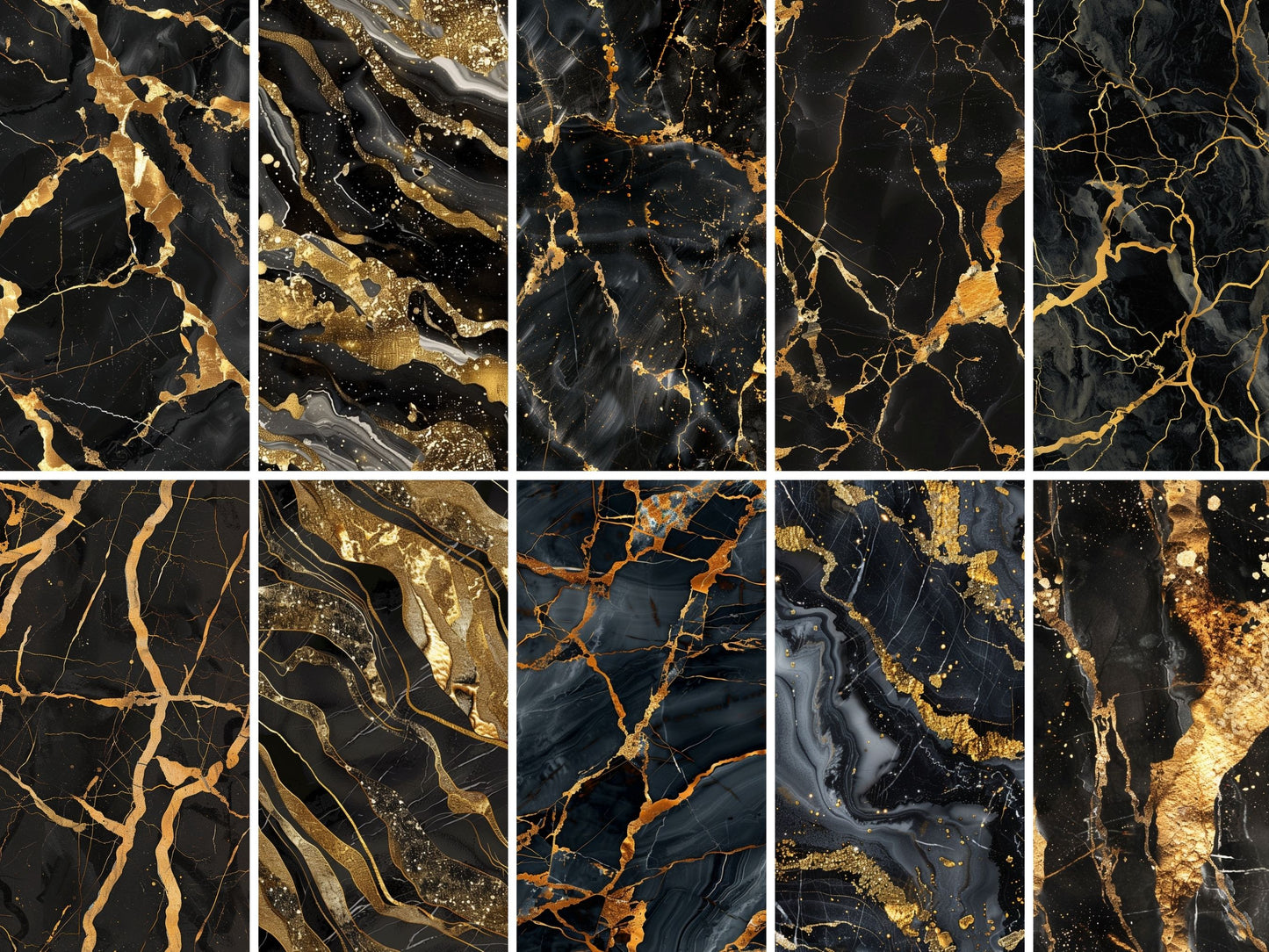 black and gold pattern