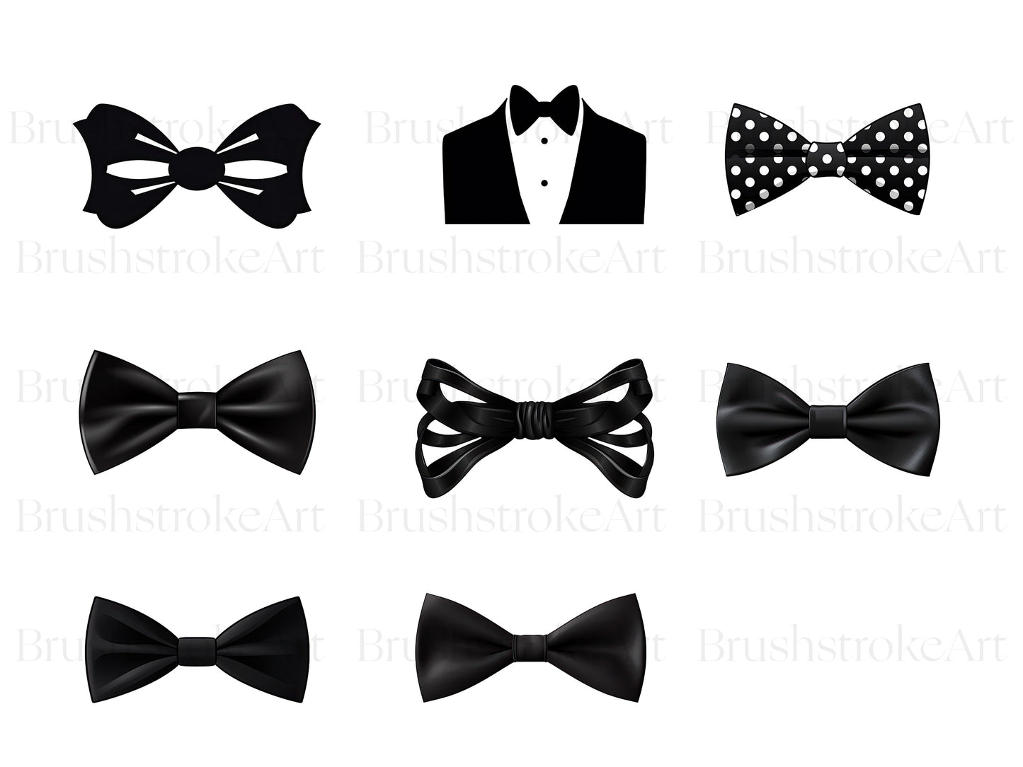 bow tie silhouette
