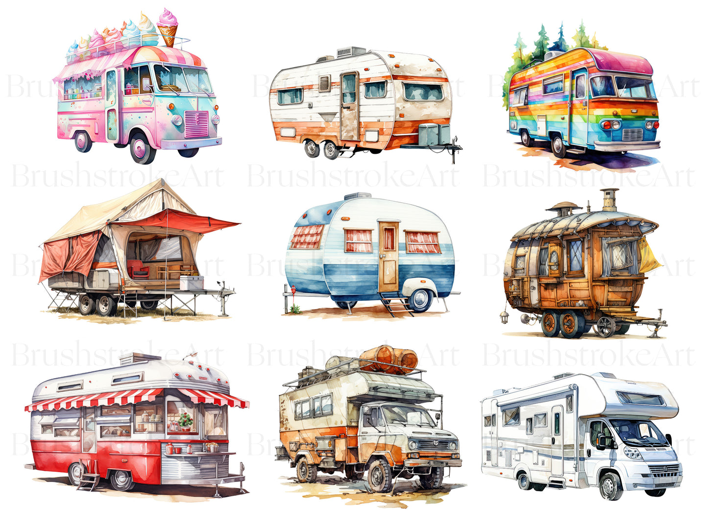 camper clipart