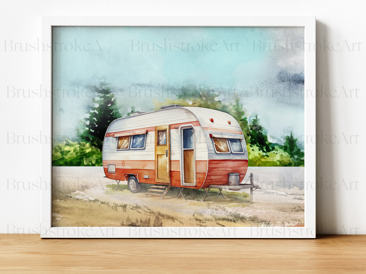 camping wall art