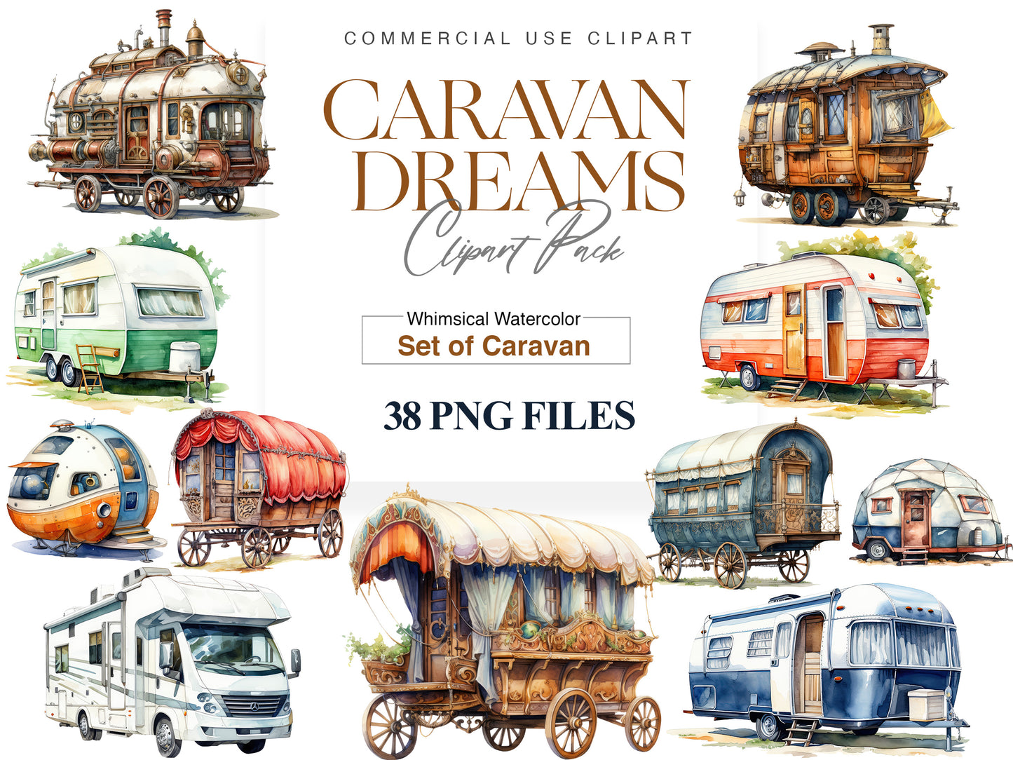 caravan clipart