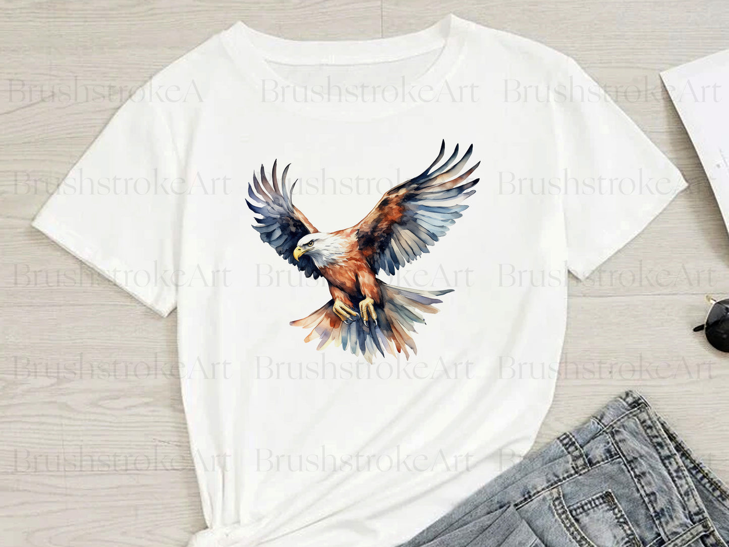 powerful eagle