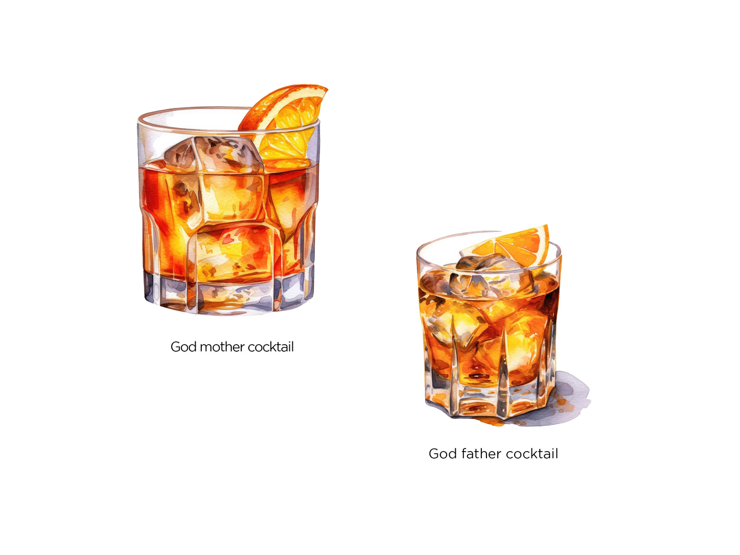 watercolor drinks