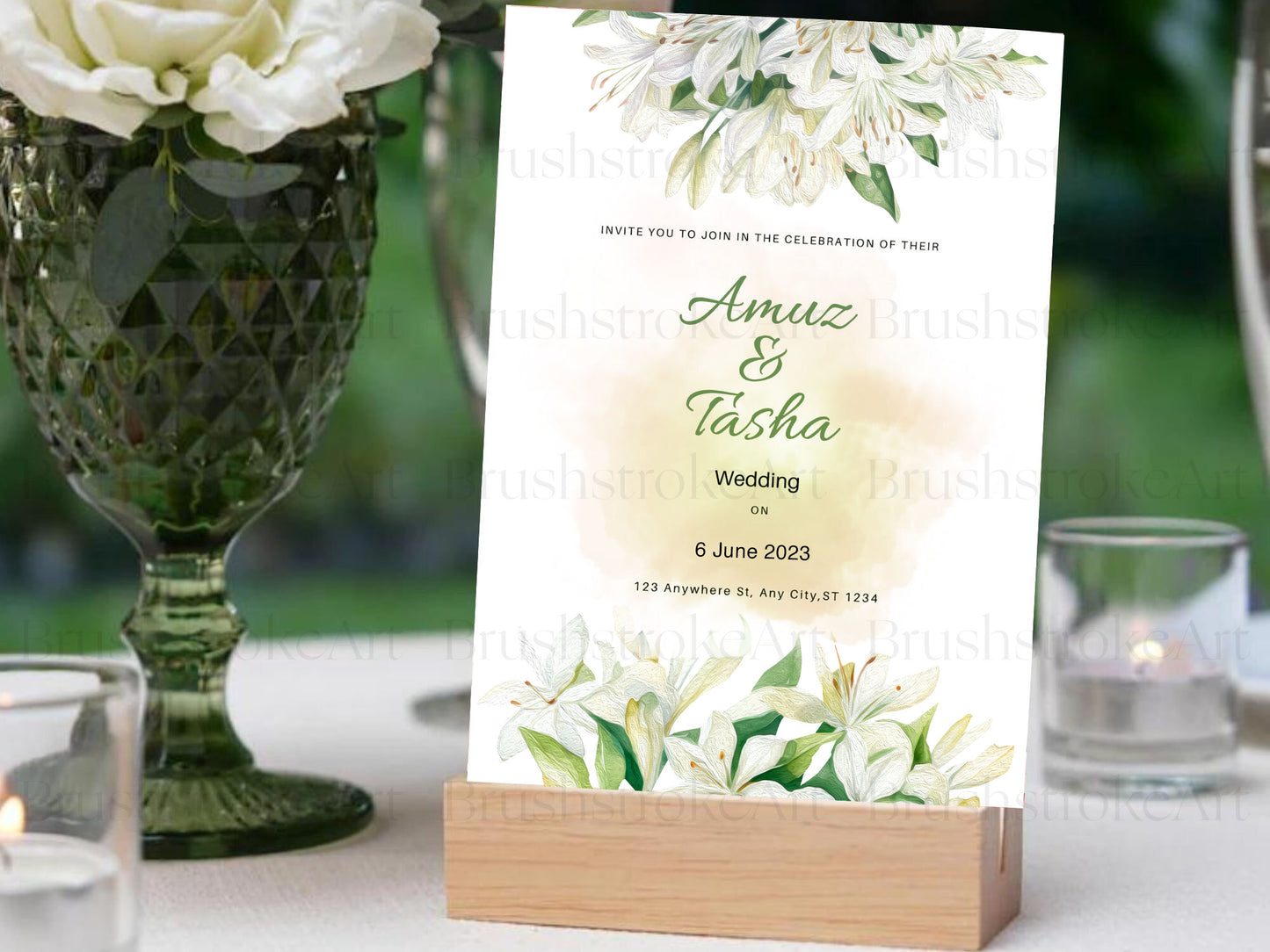 wedding invitation