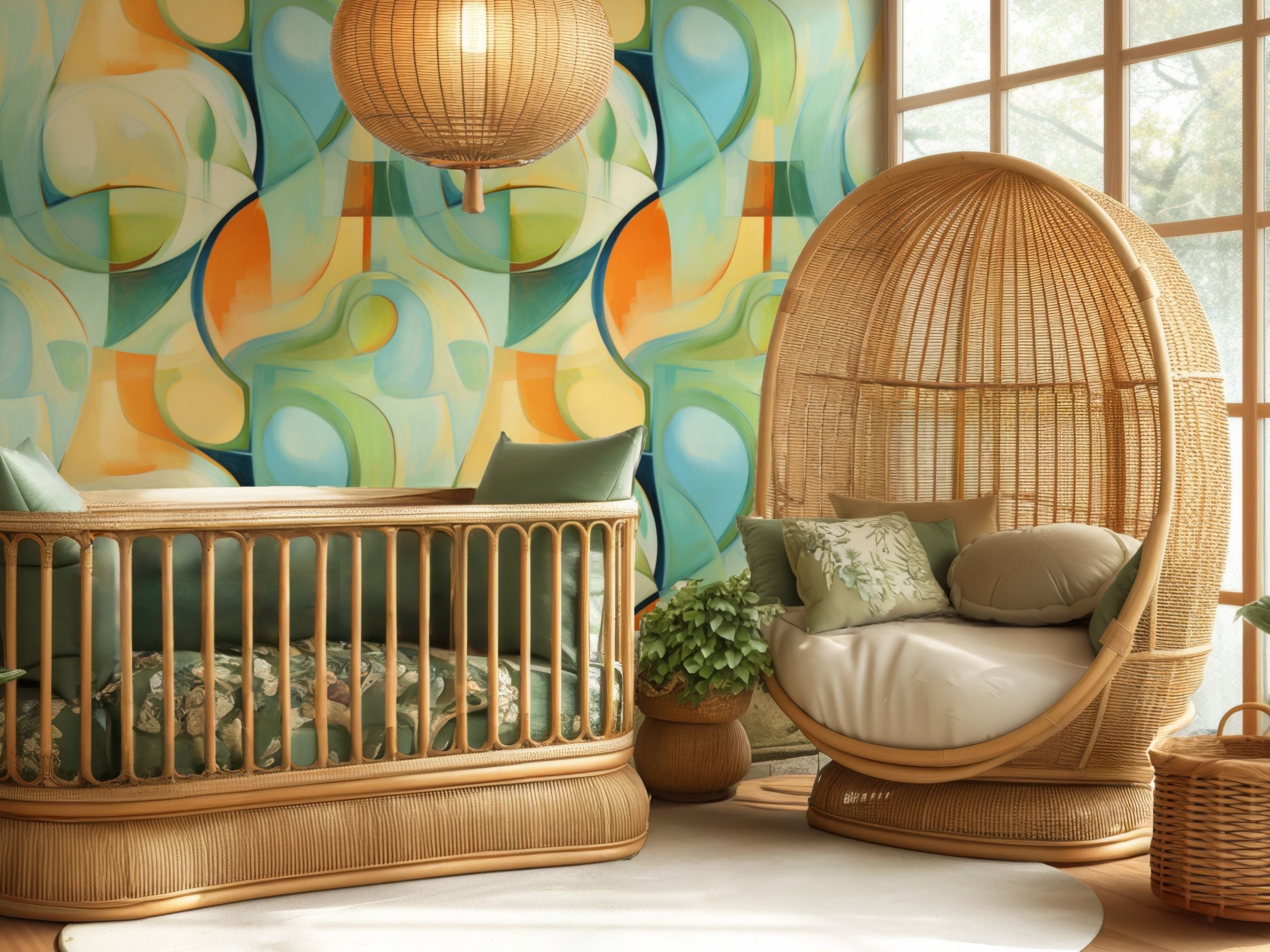 Dynamic Colorful Seamless Pattern, Tile Art, Gradient Background ...