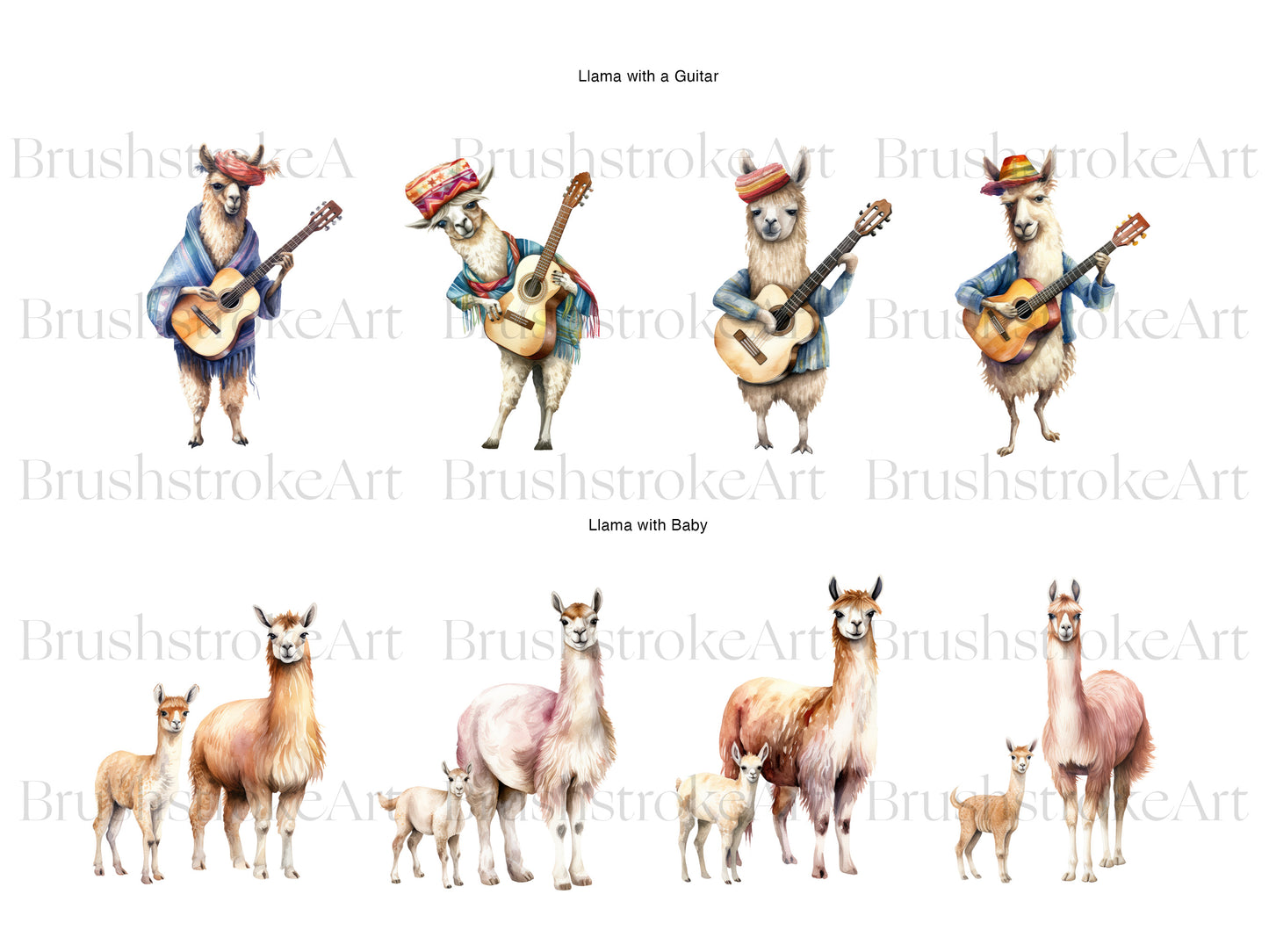 Alpaca Clipart