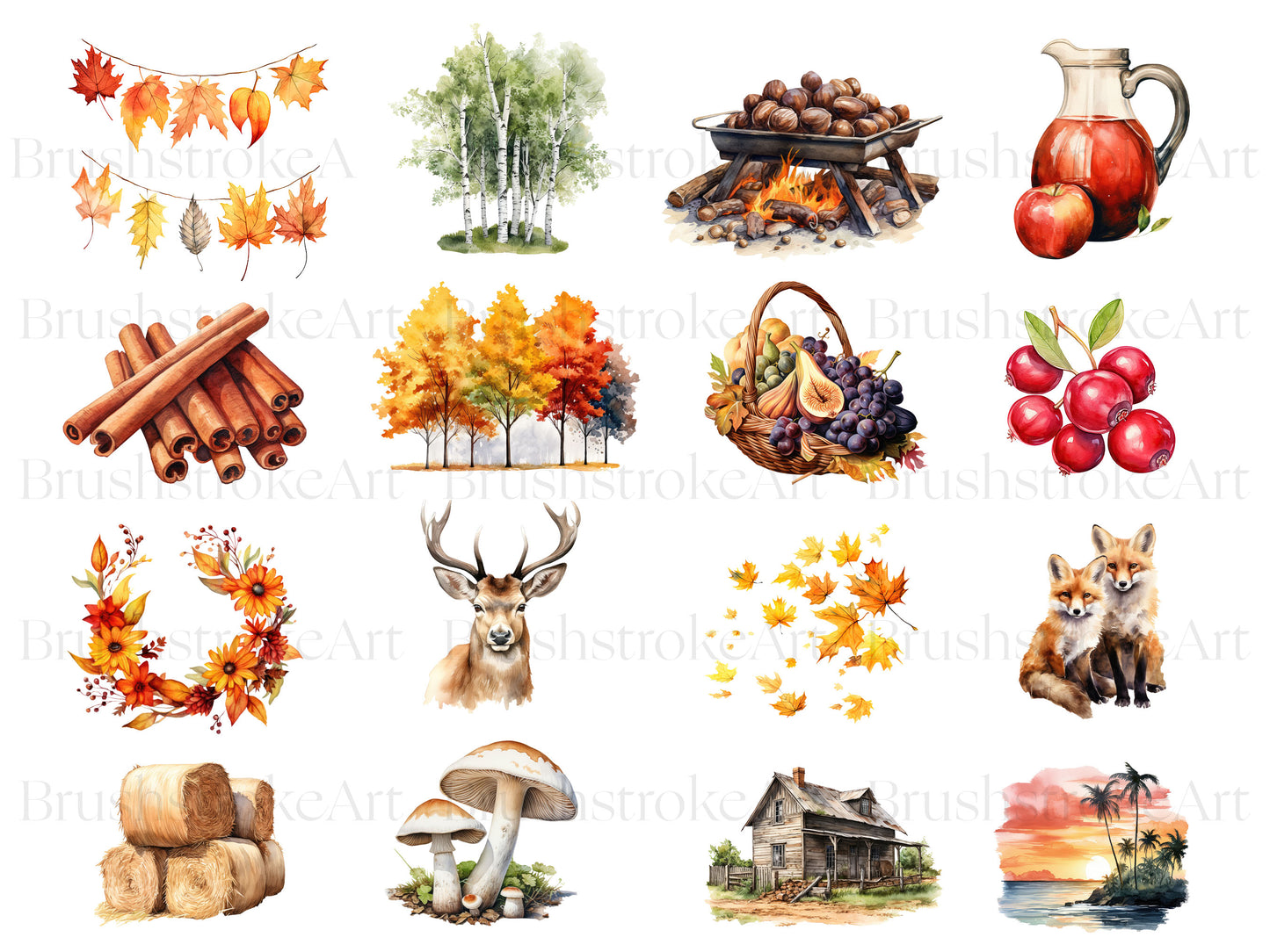 Autumn animals